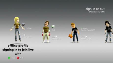 xbox 360 sign in.
